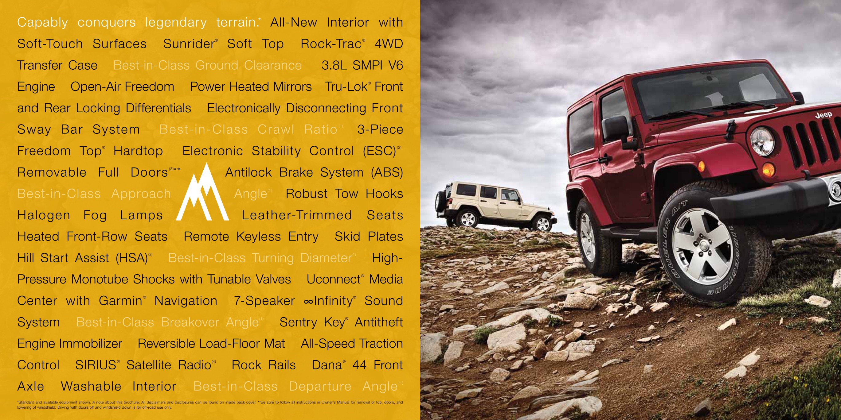 2011 Jeep Wrangler Brochure Page 11